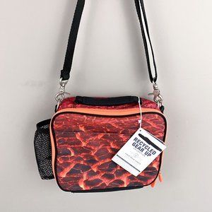 Pottery Barn Teen Gear Up Hot Lava Recycled Cold Pack Lunch Box NEW
